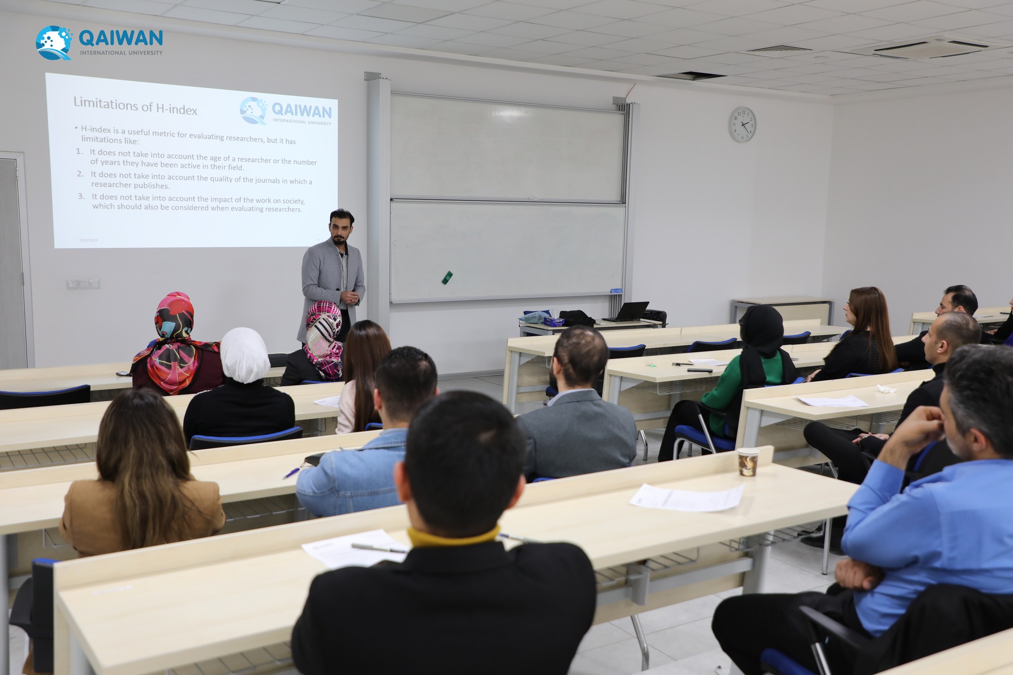 A workshop on the impact of agentic limitations on research work was conducted by Dr. Zaid